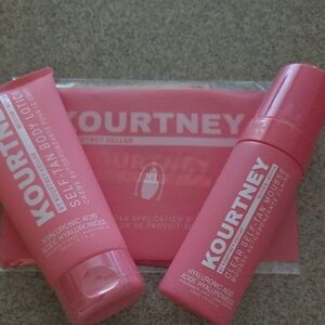 Kourtney Self-Tan Body Lotion and Mousse Set
